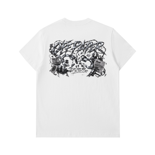 OFF PAPER CASE CLOSED TEE