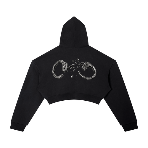 Essential Cropped Hoodie