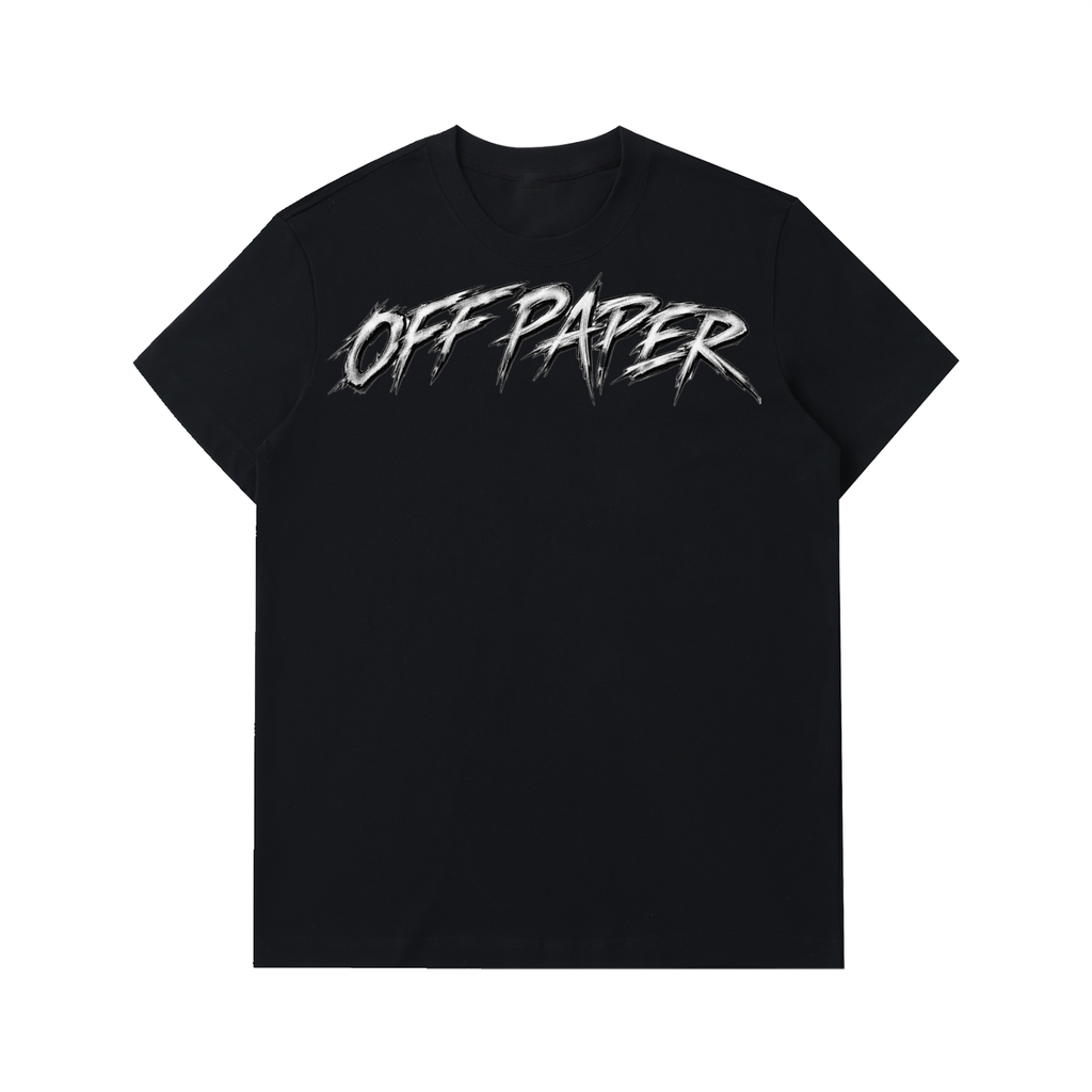 OFF PAPER PRINTIN' TEE