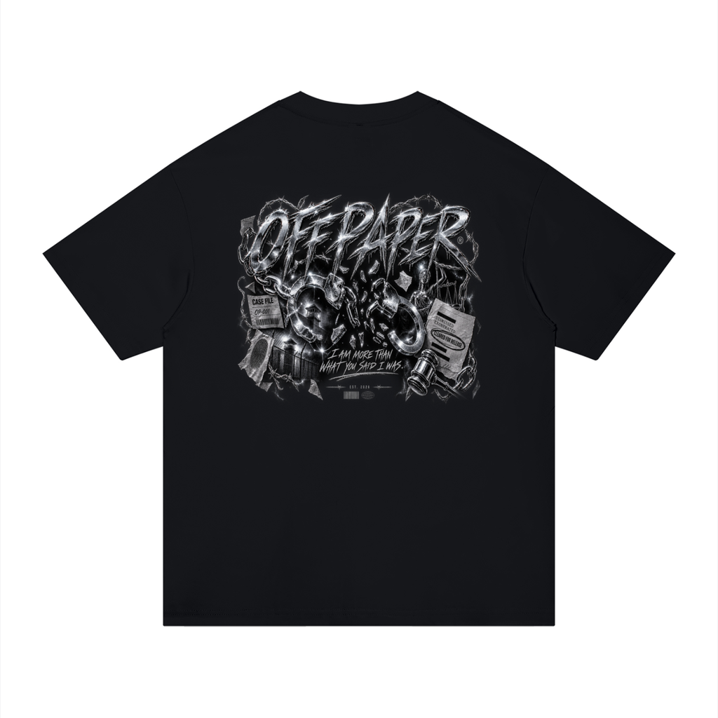 OFF PAPER - CASE CLOSED TEE