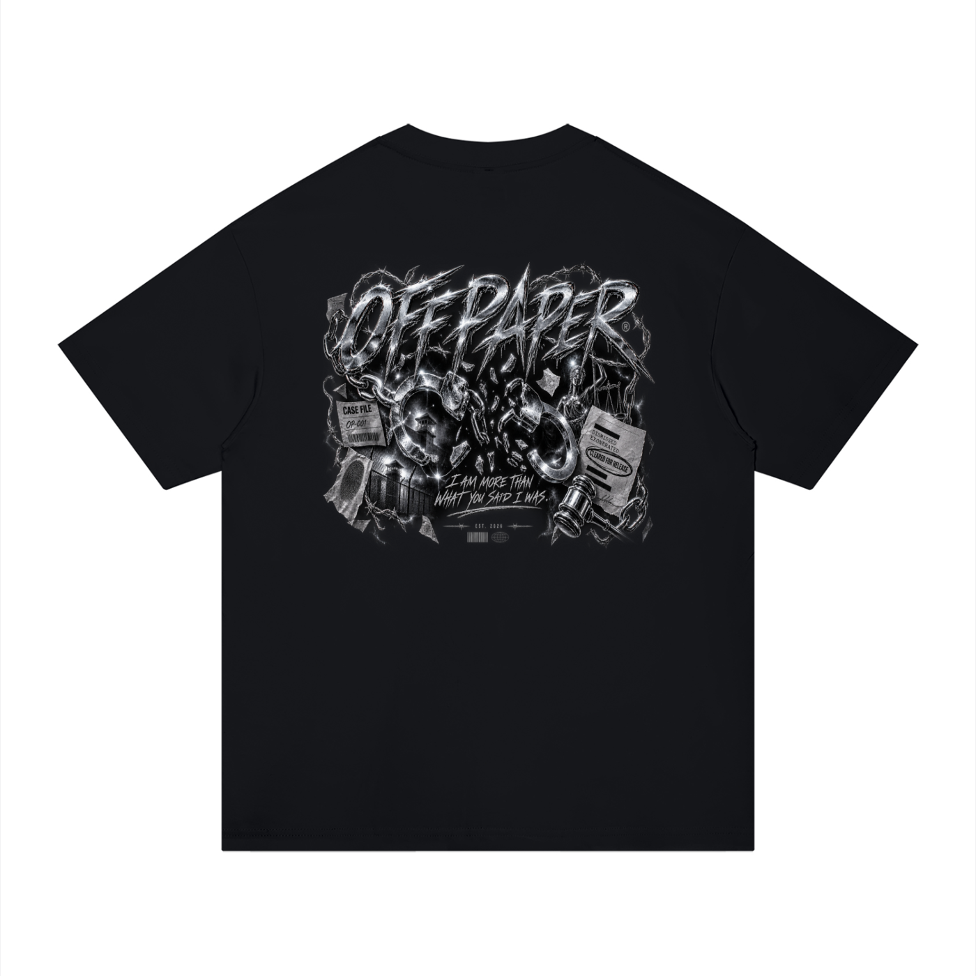 OFF PAPER - CASE CLOSED TEE
