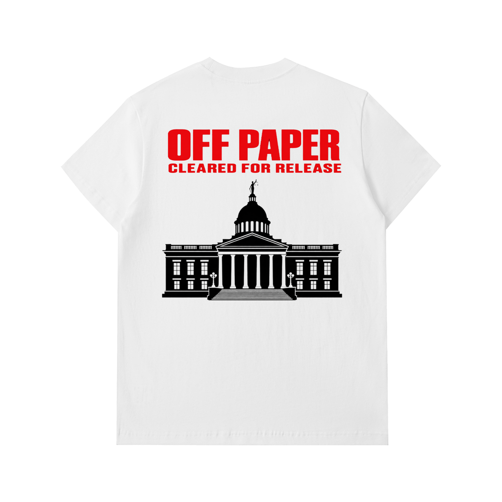 OFF PAPER FINALLY FREE TEE