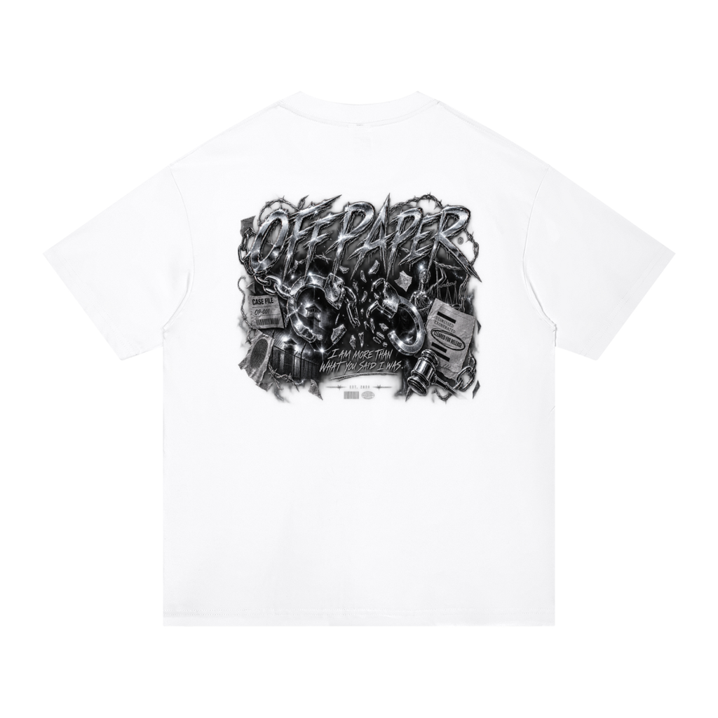 OFF PAPER - CASE CLOSED TEE
