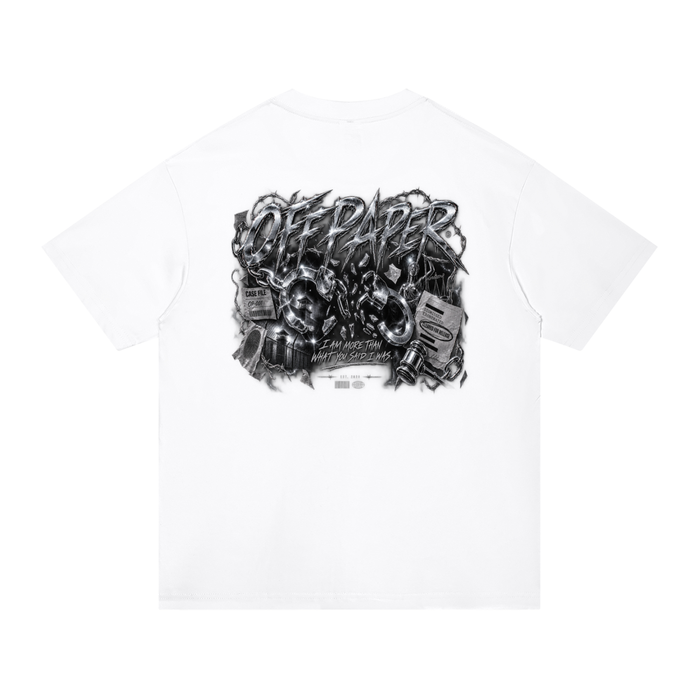 OFF PAPER - CASE CLOSED TEE