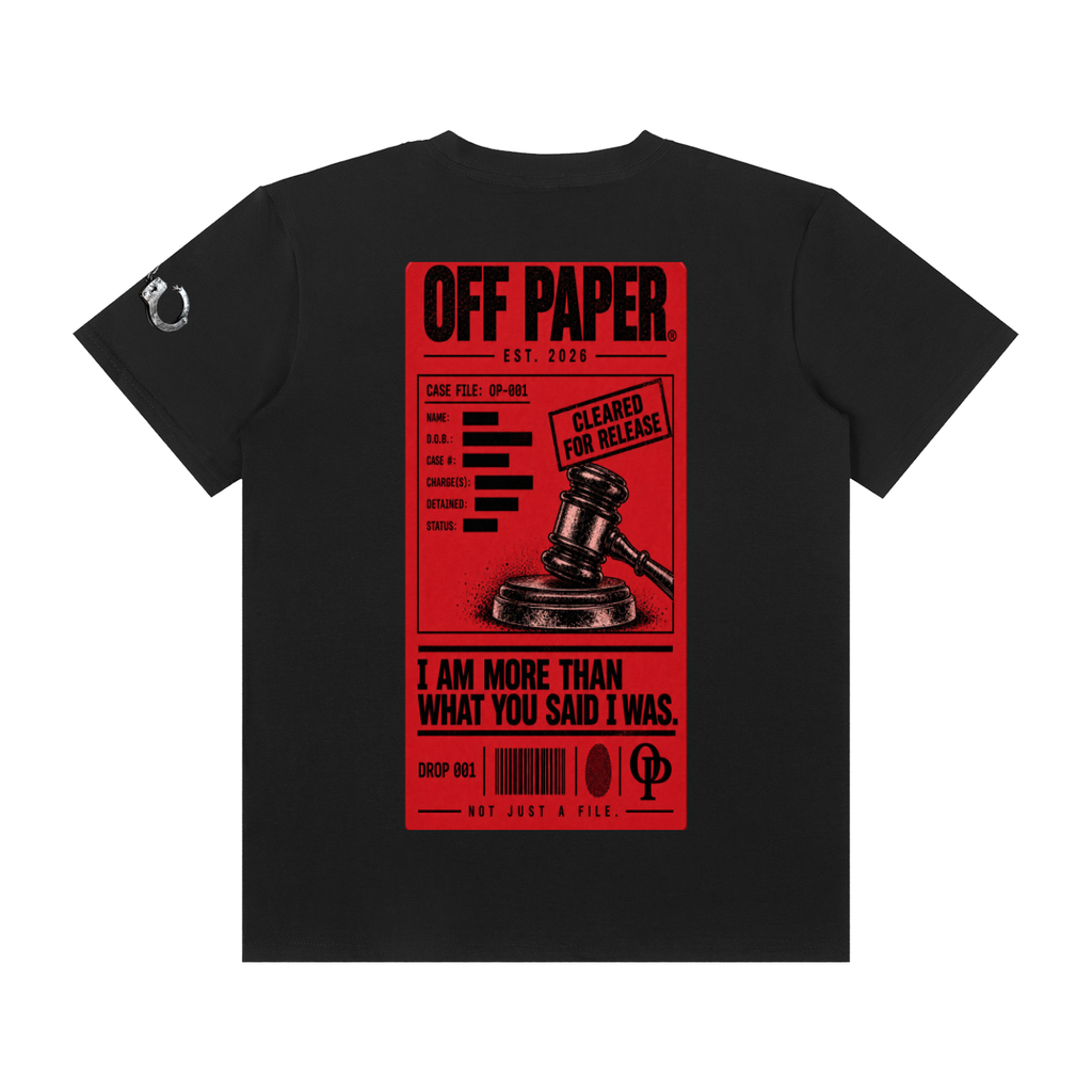 OFF PAPER RED TAG